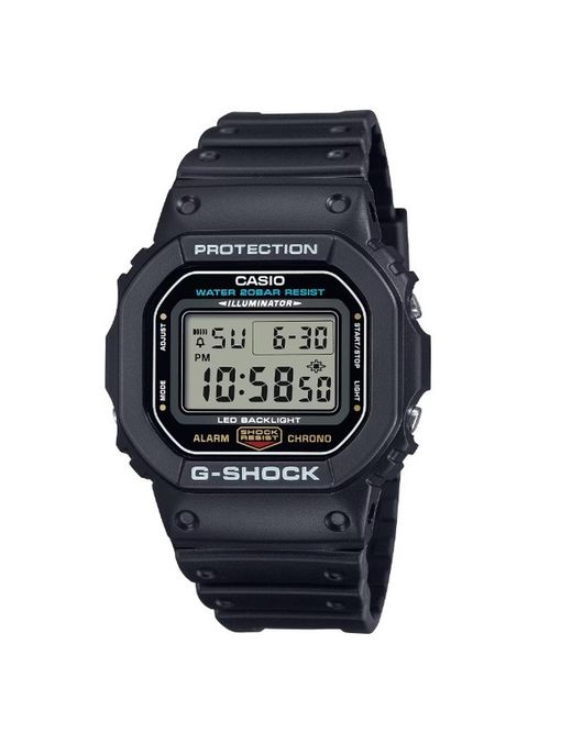 Reloj digital G-Shock resistentes a los golpes DW-5600 color negro