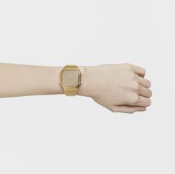 Reloj Digital Tous D-Bear leds circonitas Gold