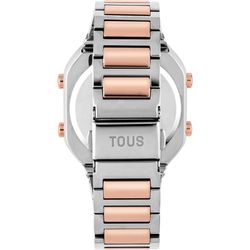 Reloj Digital Tous D-Bear Silver & Rose