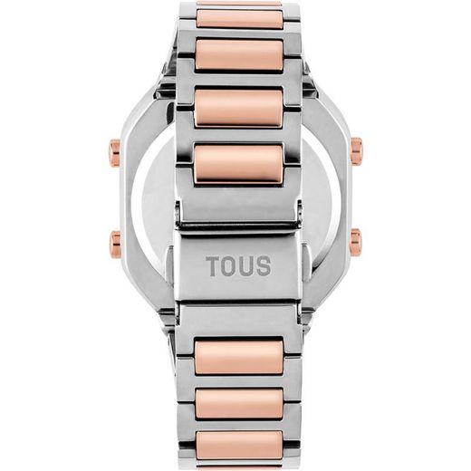 Reloj Digital Tous D-Bear Silver & Rose