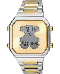 Reloj Digital Tous D-Bear Silver & Gold