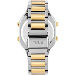 Tous D-Bear Silber & Digitaluhr Gold