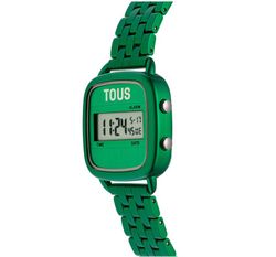 Reloj Digital Tous D-Logo de Aluminio color verde