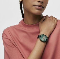 Reloj Digital Tous D-Logo de Aluminio color verde