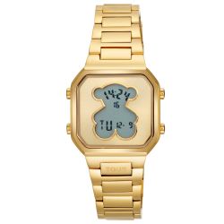 Reloj Digital Tous Mini D-Bear Gold