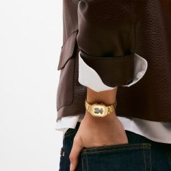 Reloj Digital Tous Mini D-Bear Silver Star Gold