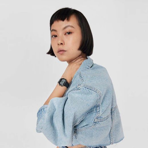 Reloj digital unisex Tous Emerald negro