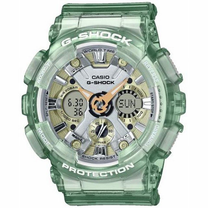 Reloj G-Shock Casio para mujer verde transparente GMA-S120GS-3AER
