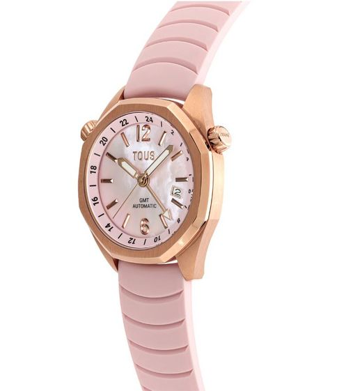 Reloj GMT Tous automático Rosa