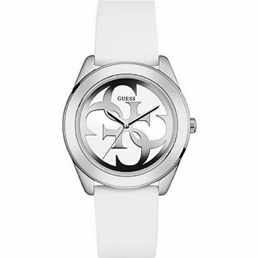 Reloj Guess de mujer con silicona blanca