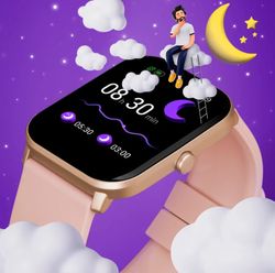 Reloj inteligente Unisex Marea B59008/3 color nude con esfera personalizable