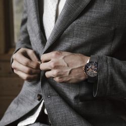 Reloj suizo jaguar Special edition con doble correa y cristal zafiro