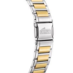 Reloj Lotus Square 18969/2 Combinado Nacarado