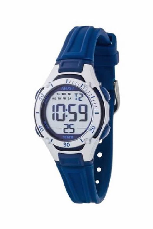 Relógio Tide para crianças digital em silicone azul