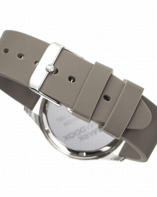 Reloj Mark Maddox de hombre con bisel azul y silicona