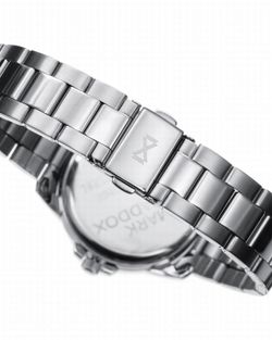 Reloj Mark Maddox de hombre en acero con bisel rosado