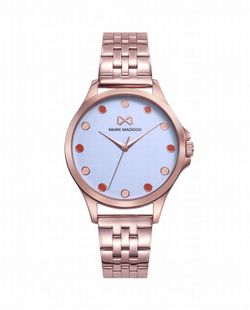 Reloj Mark Maddox de mujer en acero Ip rosado