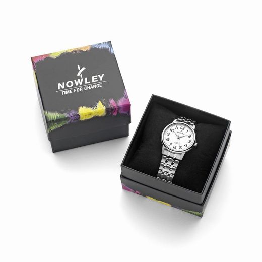 Reloj nowley de hombre anadigi en caucho con motivos verdes