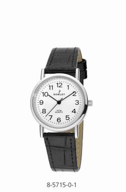 Reloj nowley de mujer con correa de piel negra