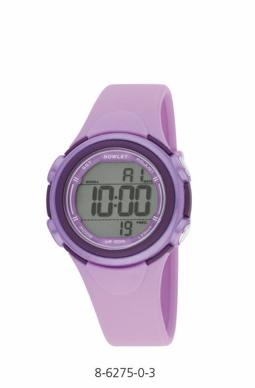 Reloj Nowley Racing digital lila