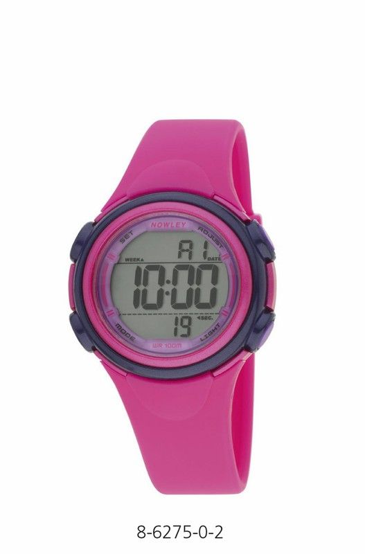 Reloj Nowley Racing digital rosa