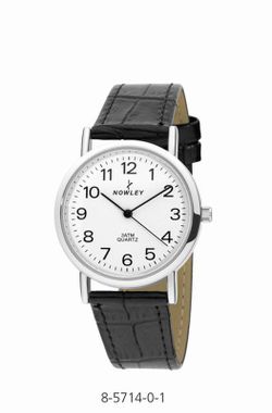 Reloj nowley unisex con correa de piel negra