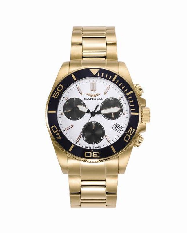 Reloj Sandoz Diver Gold 81447-99 relojes hombre — Miralles Arévalo