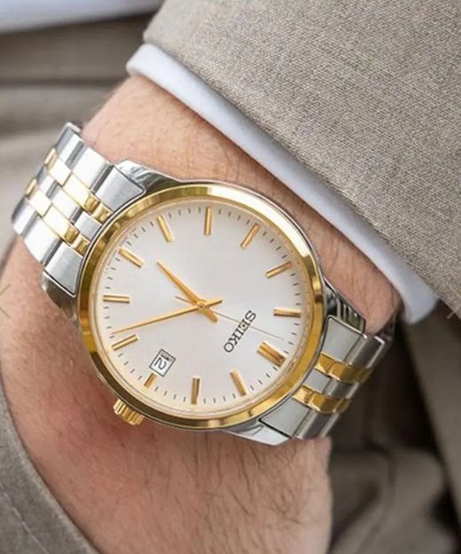 Reloj Seiko de hombre SUR402P1 Neo Classic Bicolor