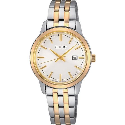 Reloj Seiko de mujer SUR410P1 Neo Classic Bicolor