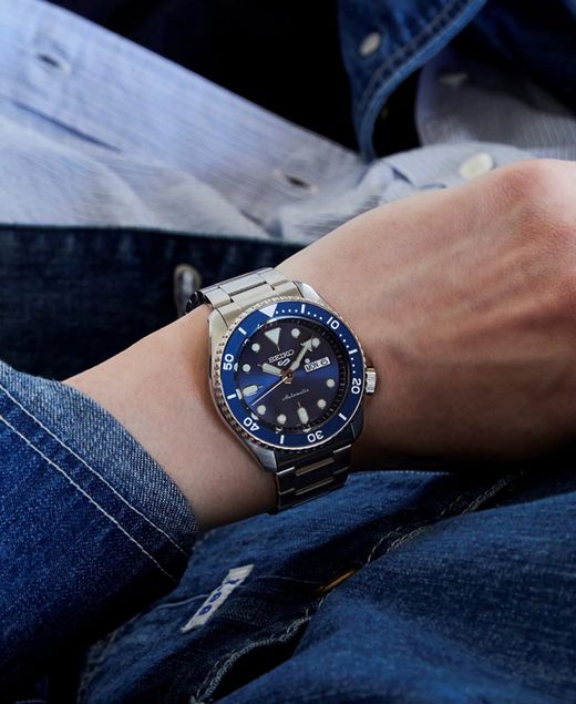 Reloj Seiko Hombre SRPD51K1 5 Sports Automático Azul