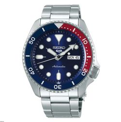 Reloj Seiko Hombre SRPD53K1 5 Sports Automático Azul y Rojo
