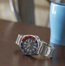 Reloj Seiko Hombre SRPD53K1 5 Sports Automático Azul y Rojo