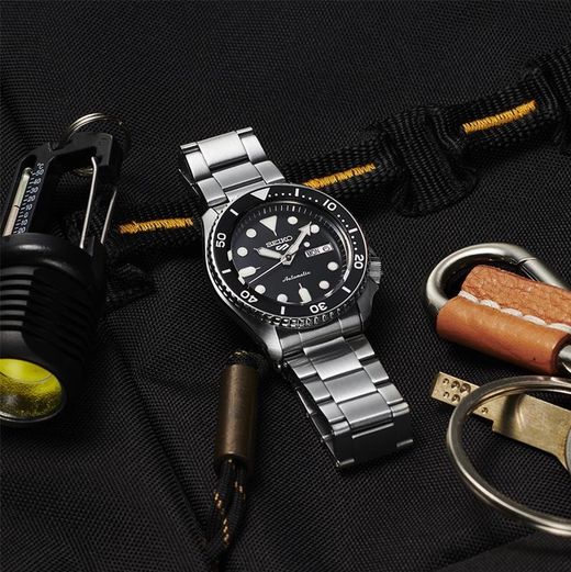 Reloj Seiko Hombre SRPD55K1 5 Sports Automático Negro