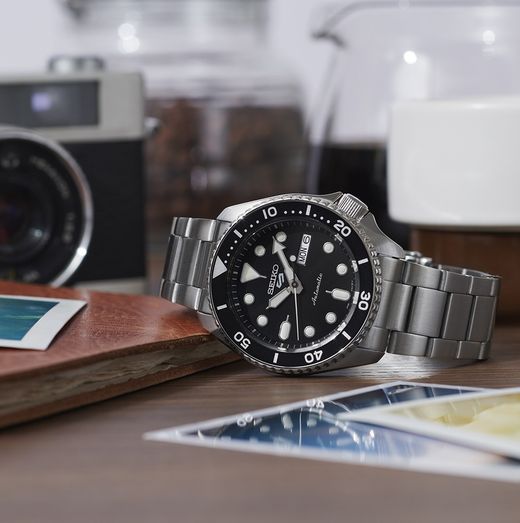 Reloj Seiko Hombre SRPD55K1 5 Sports Automático Negro