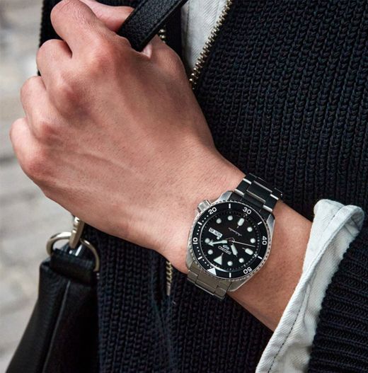 Reloj Seiko Hombre SRPD55K1 5 Sports Automático Negro