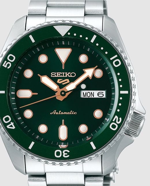 Reloj Seiko Hombre SRPD63K1 5 Sports Automático Verde