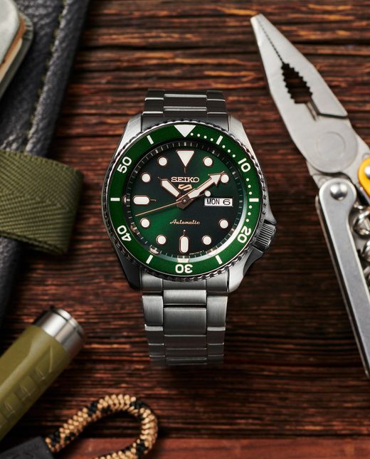 Reloj Seiko Hombre SRPD63K1 5 Sports Automático Verde