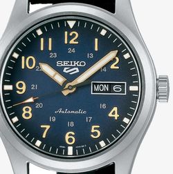 Reloj Seiko Hombre SRPG39K1 GMT 5 Sports Automático Azul