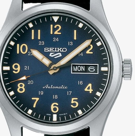 Reloj Seiko Hombre SRPG39K1 GMT 5 Sports Automático Azul