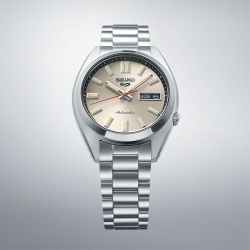 Reloj Seiko Hombre SRPK91K1 5 Sports Automático Beige