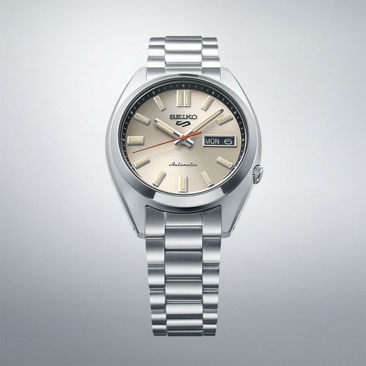 Reloj Seiko Hombre SRPK91K1 5 Sports Automático Beige