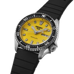 Reloj Seiko Hombre SRPL87K1 5 Sports Automático Amarillo