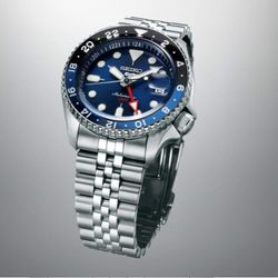 Reloj Seiko Hombre SSK003K1 GMT 5 Sports Automático Azul