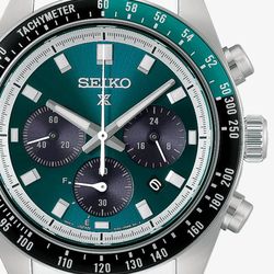 Reloj Seiko Prospex Speedtimer Crono Solar Verde