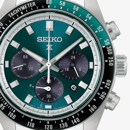 Reloj Seiko Prospex Speedtimer Crono Solar Verde