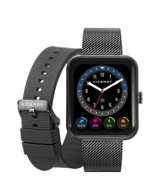 Reloj Smart Pro 41119-50 Viceroy cuadrado gris + Correa Extra