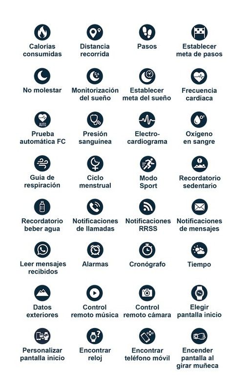 Reloj Smartwatch Marea B58007/3 Rosa, Esfera personalizable