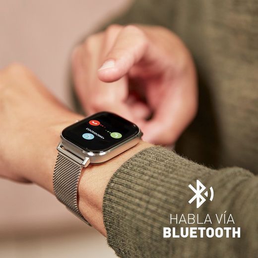 Reloj Smartwatch Marea con altavoz y correa de regalo, silicona