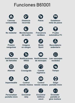 Reloj Smartwatch Marea Rosa con pantalla personalizable