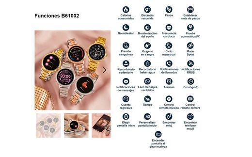 Reloj Smartwatch Marea Unisex B61002/3 combinado